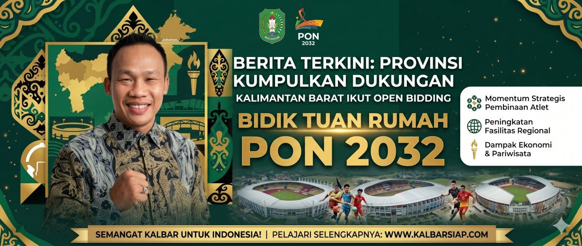 Kalimantan Barat Ikut Open Bidding PON 2032, Bidik Tuan Rumah