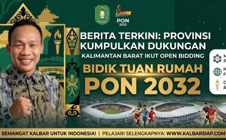 Kalimantan Barat Ikut Open Bidding PON 2032, Bidik Tuan Rumah