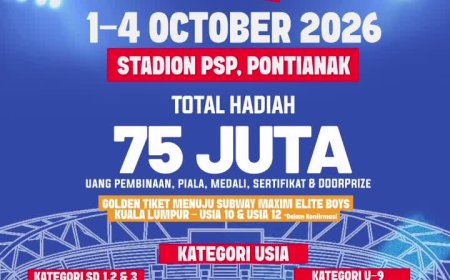 Brother Championship Series II Siap Digelar di Stadion PSP Pontianak