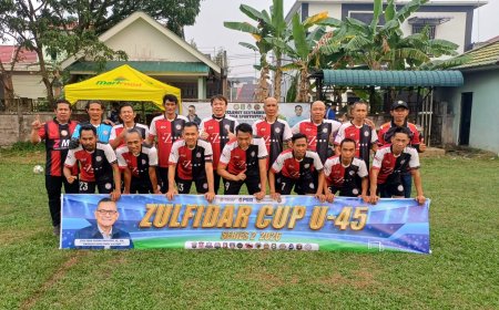 Zulfidar Cup U-45: Barbarian.fc dan Aek Kapuas Berbagi Poin, Zaula Tundukkan Pontura