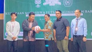 Pembukaan Kejuaraan Futsal Mahasiswa Kalbar 2026 Pontianak